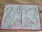 Makatka kuchenna ok 100-letnia haft ręczny 82x59