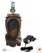 Fontanna pokojowa z podświetleniem led