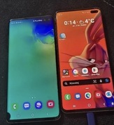 S10 plus plamka ekran sprawny bez simlocka