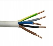 Przewód ELPAR YDYżo 5x1.5 450/750V miedziany DRUT - 64m