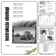 Fendt 714 716 718 720 722 724 Instrukcja obsługi 