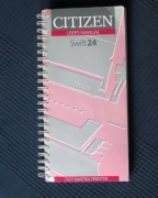Citizer Swift 24 Dot Martix Printer User's Manual