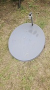 Antena satelitarna 90cm  z konwerterem. Dobry stan. Mocny sygnał.