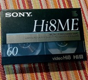 Kaseta  wideo HI 8 SONY E6-60 min.  JAPAN.