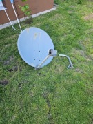 Antena satelitarna plus konwerter plus uchwyt balkonowy