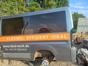 Ducato iii 06- drzwi h1 poszycie szyba bok hak 