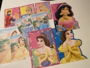 Karteczki z księżniczkami z bajek Disneya
