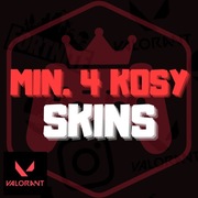 EU | KONTO VALORANT | GWARANTOWANE 4 SKINY DO KOSY | PEŁNY DOSTĘP
