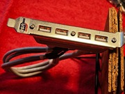 Karta PC rozszerzenie hub USB x4
