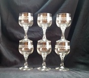 Kieliszki kryształowe, kpl.6 szt szkło kryształowe