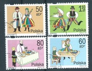 3488-91 Wielkanoc (I) kasowane