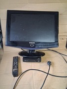 telewizor samsung 19 cali z dekoderem i pilotem