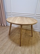 Stół dębowy okrągły 100cm.