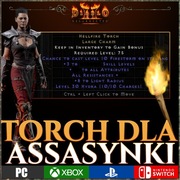 Diablo 2 Resurrected Torch Zabójczyni Assasin Pochodnia XBOX NINTENDO PS5