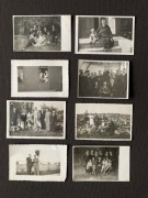 Zestaw 8 przedwojennych fotografii – życie społeczne i rodzinne