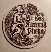 PODSTAWKA PRL KARCZMA PIWNA ZG LUBIN'88