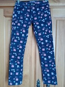 Spodnie rurki w kwiaty *134*