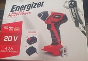 Energizer - Akumulatorowa wkrętarka udarowa, 20 V, bateria 4 Ah 