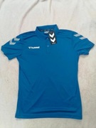 Koszulka polo Hummel niebieska | Rozmiar S