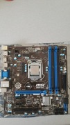 Płyta główna MSI B85M-E45 gratis procesor  i3-4160+ switch 5 portowy x 1GB