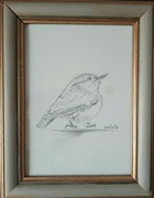 obraz ptak grafika sztuka prezent 