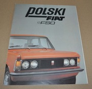 Polski FIAT FSO Broszura Prospekt