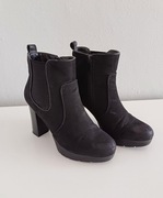 Czarne buty damskie botki Jenny Fairy rozmiar 36 na zamek