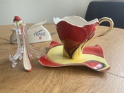 Franz Collection filiżanka , spodek, łyżeczka City Rose