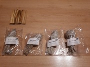 Biała Szałwia - pęczek x4 + Palo Santo - drewienko x5 / komplet