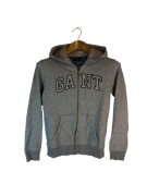 Bluza rozpinana damska Gant szara duże logo m