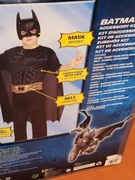 Strój Batman peleryna opaska Pas akcesoria 6 lat