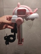 Stojak na telefon do roweru z daszkiem dla dzieci uchwyt rowerowy