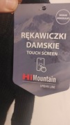Nowe czarne rękawiczki damskie w rozmiarze uniwersalnym himountain dotykowe