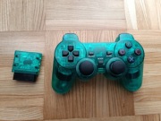 Pad bezprzewodowy PlayStation 2, PS2, zielony, nowy
