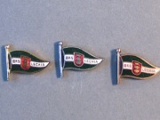 Lechia Gdańsk flagi komplet 3 sztuki