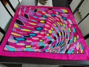 Apaszka chusta satynowa duża  90x 90 cm.