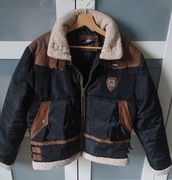 Świetna kurtka pilotka motocykl RockDenim Exclusive r M/L skóra