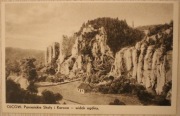 OJCÓW. Panieńskie Skały i Korona - widok ogólny, ZESTAW 50 SZTUK, RZADKOŚĆ
