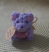 Świeca sojowa Miś z Sercem