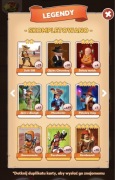 Zestaw kart „Legendy” Coin Master (1x karta)