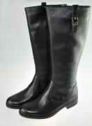 Buty Pascal Morabito KOZAKI czarne skóra r.40