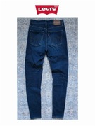Levi's Mile High Super Skinny 27x30 jeansy spodnie damskie rurki XS 