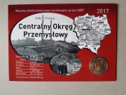 Blister 5 zł  Odkryj Polskę  - Centralny Okręg Przemysłowy 2017
