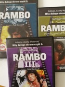 RAMBO Pierwsza krew trylogia DVD wyd.1982r.+gratis