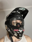 GOGLE MOTOCYKLOWE CROSS MOTOR SKUTER ENDURO QUAD ATV GOKART HULAJNOGA ROWER