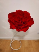 Kwiat z bibuły krepiny 