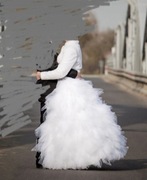 Suknia ślubna projektu Julii Gastoł