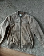 Kurtka skórzana zamszowa Mango