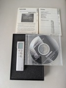 Dyktafon rejestrator dźwięku pamięci cyfrowej Toshiba 420 WE