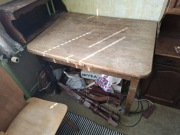 Solidny stół VINTAGE – przedwojenny klasyk do renowacji